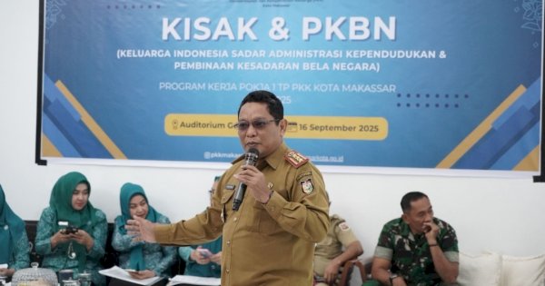 Kesbangpol Makassar Tekankan Bela Negara dalam Program KISAK PKK