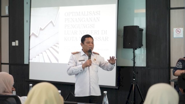 Kepala Badan Kesatuan Bangsa dan Politik (Kesbangpol) Kota Makassar, Fathur Rahim.