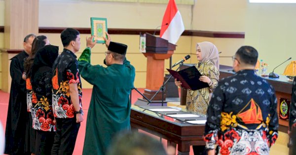 65 Pejabat Fungsional Pemprov Sulsel Resmi Dilantik, Fatmawati Rusdi: Jabatan ASN Adalah Amanah Masyarakat