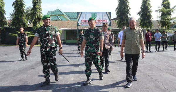 Sambut Kunker Komandan Korem 141 Toddopuli, Bupati Pinrang Irwan Hamid Tekankan Sinergi TNI Dalam Ketahanan Pangan