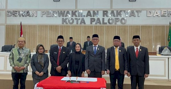 DPRD Palopo Resmi Umumkan Naili–Ome Sebagai Wali Kota dan Wakil Wali Kota Terpilih