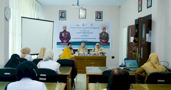 Wagub Sulsel Buka Pemeriksaan Gratis Kanker Kulit Peringati 356 Tahun Sulawesi Selatan