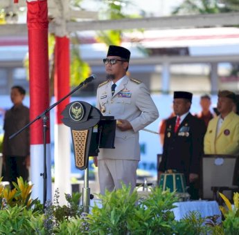 Pimpin Upacara Peringatan Sumpah Pemuda ke-97, Gubernur Sulsel: Pemuda Jangan Takut Bermimpi Besar