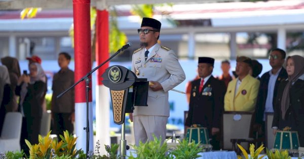 Pimpin Upacara Peringatan Sumpah Pemuda ke-97, Gubernur Sulsel: Pemuda Jangan Takut Bermimpi Besar