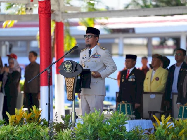 Pimpin Upacara Peringatan Sumpah Pemuda ke-97, Gubernur Sulsel: Pemuda Jangan Takut Bermimpi Besar