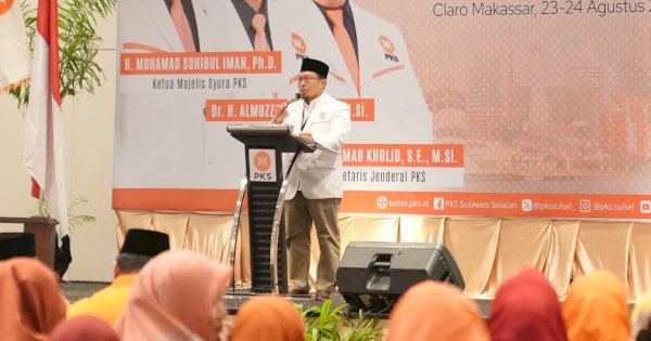 Muswil PKS Sulsel, Wakil ketua DPRD Makassar Anwar Faruq Tegaskan Komitmen Kawal Aspirasi Rakyat