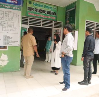 Komisi I DPRD Luwu Utara Sidak Puskesmas Baebunta, Tindak Lanjut Keluhan Warga soal Pelayanan Kesehatan