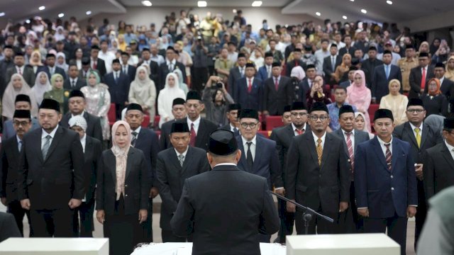 Kepala Badan Kesatuan Bangsa dan Politik (Kesbangpol) Kota Makassar, Fathur Rahim.