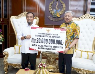 Sinergi Pemprov dan Pemkab Pinrang, Infrastruktur dan UMKM Dapat Dukungan Nyata