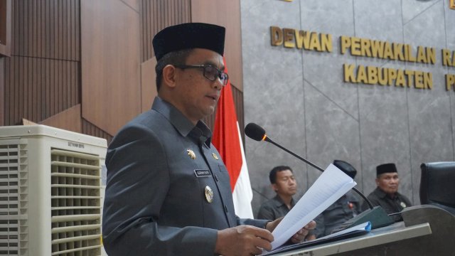 Wakil Bupati Pinrang Sudirman Bungi.