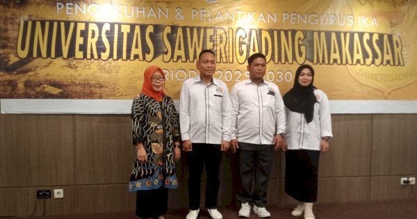 Ismail Resmi Jabat Ketua IKA UNSA Makassar Periode 2025-2030