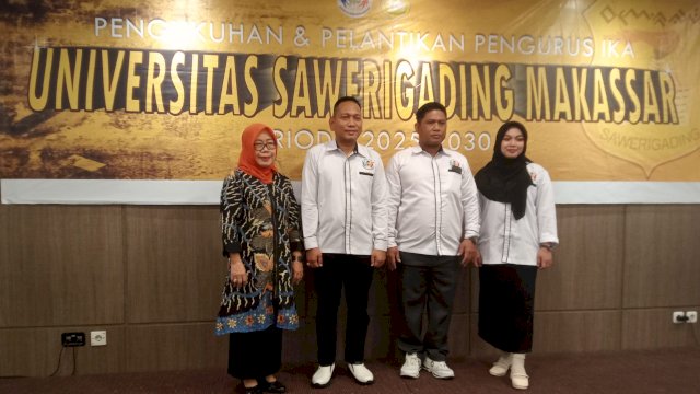 Ismail Resmi Jabat Ketua IKA UNSA Makassar Periode 2025-2030