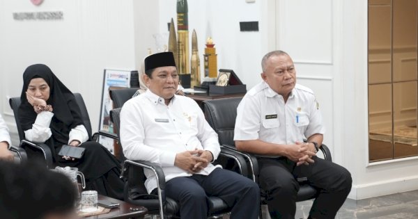 Kesbangpol Fasilitasi Audiensi KAMMI dengan Wali Kota Makassar