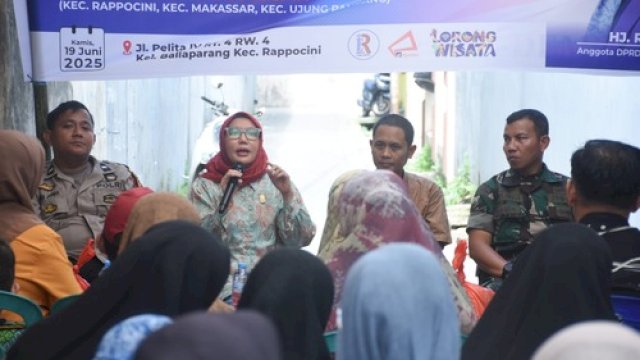 Legislator Makassar Rezki Tegaskan Pendataan Ulang Bantuan PKH di Reses Ballaparang