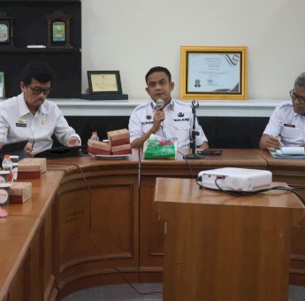 Wabup Pinrang Sudirman Bungi Pimpin Langsung Rakor Pelaksanaan Program MCP