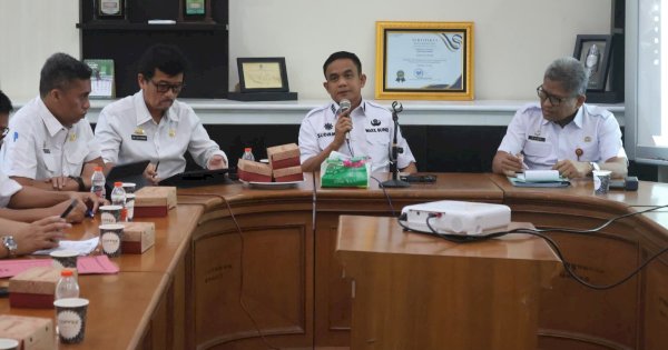 Wabup Pinrang Sudirman Bungi Pimpin Langsung Rakor Pelaksanaan Program MCP