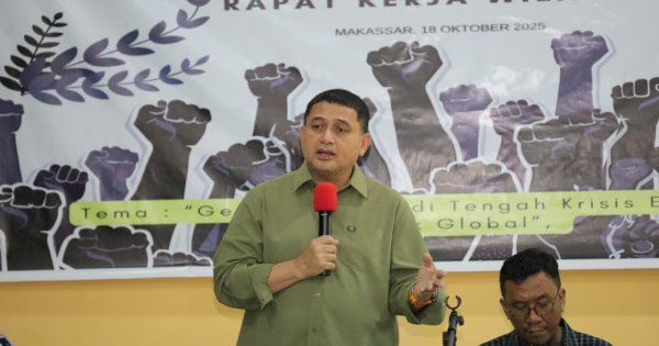 Munafri Ajak Buruh, Bangun Sinergi Lewat Kolaborasi Tripartit
