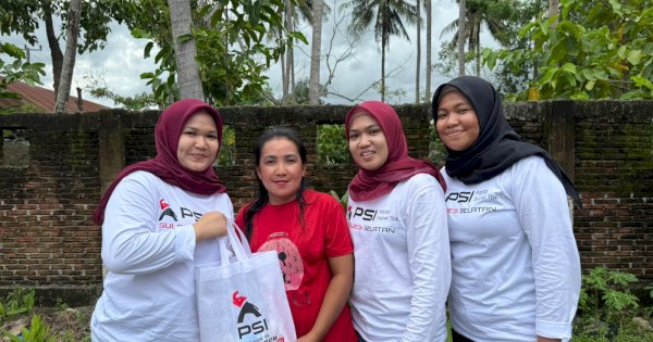PSI Sulsel Tak Pernah Absen, Jumat Berkah Hadir Lagi di Desa Mattunru-turue Pinrang