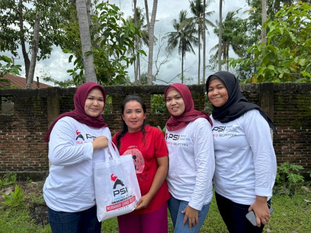 PSI Sulsel Tak Pernah Absen, Jumat Berkah Hadir Lagi di Desa Mattunru-turue Pinrang