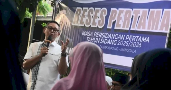 Ketua DPRD Makassar Supratman Serap Aspirasi Warga di Kelurahan Antang