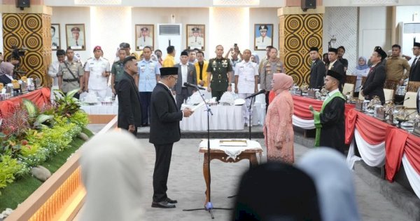 Lengkapi Formasi DPRD Makassar, Apiaty Amin Syam Resmi Menjabat Anggota PAW