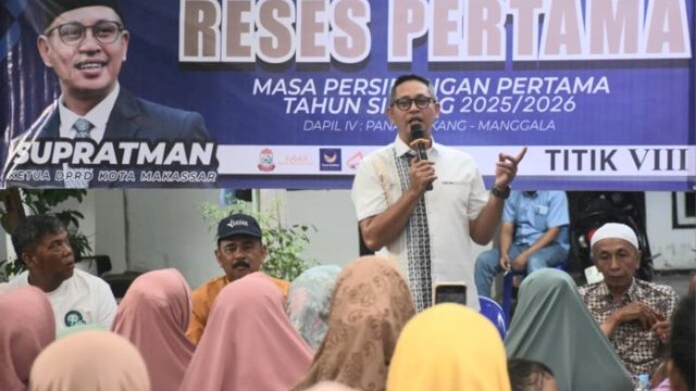 Ketua DPRD Makassar Supratman Terima Keluhan Warga Manggala-Pannakukang Soal Drainase dan Iuran Sampah