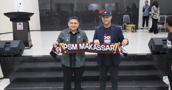 Pinisi dan Semangat Juang PSM, Pesan Mendalam Munafri kepada Skuad Juku Eja