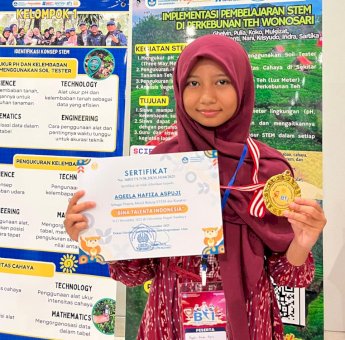 Membanggakan, Aqeela Hafiza Berhasil Meraih Predikat Penyaji Terbaik pada Bina Talenta Indonesia di Surabaya