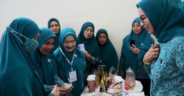 B2SA Fest 2025, Ketua TP PKK Lutim Dorong Kader Kembangkan Menu Sehat dan Inovatif