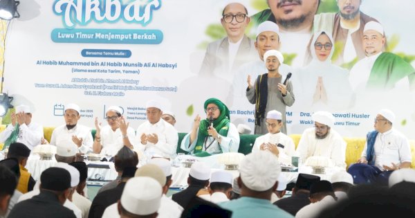 Ulama Dunia Hadir di Luwu Timur, Ratusan Jamaah Larut dalam Keberkahan Tabligh Akbar ‎