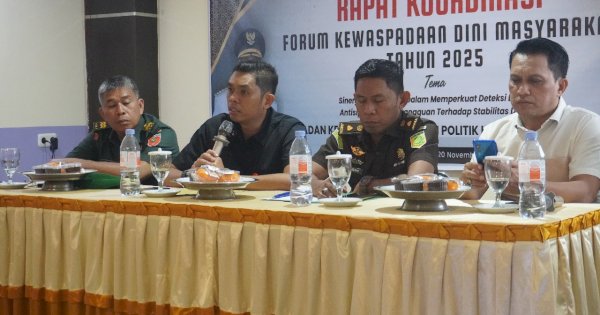 Arahan Bupati Irwan: FKDM Harus Jadi Garda Depan Keamanan Pinrang