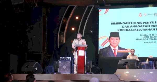 Wali Kota Makassar Buka Bimtek Koperasi Merah Putih, Tegaskan Integritas dan Penguatan Tata Kelola