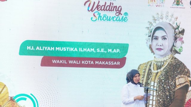 Aliyah Mustika Ilham Buka Makassar Wedding Showcase 2025: Ajak Generasi Muda Cinta Budaya Lokal