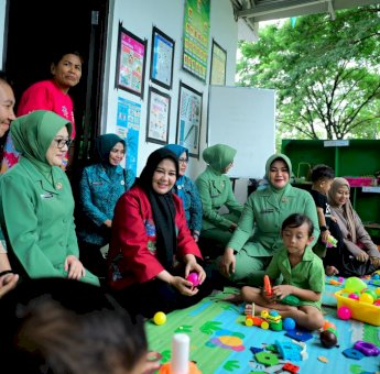 Wagub Fatmawati Rusdi Kunjungi Posyandu Matahari Gowa: Jaga Komitmen Penurunan Stunting Menuju 19 Persen