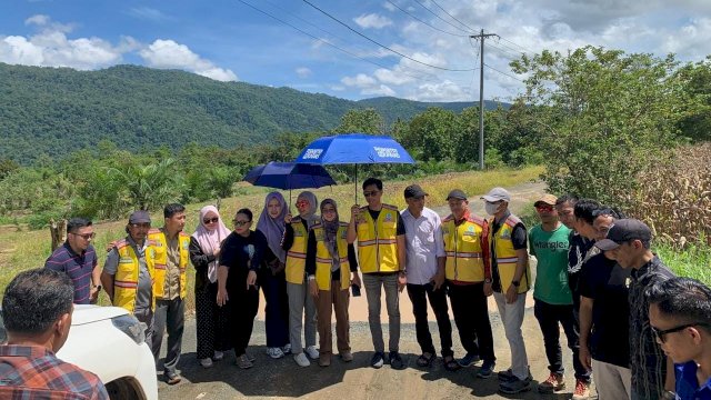 Dinas PUPR Lutim Dampingi Pemprov Sulsel Tinjau Ruas Jalan Ussu&ndash;Nuha&ndash;Bts Sulteng, Anggaran Siap Dialokasikan