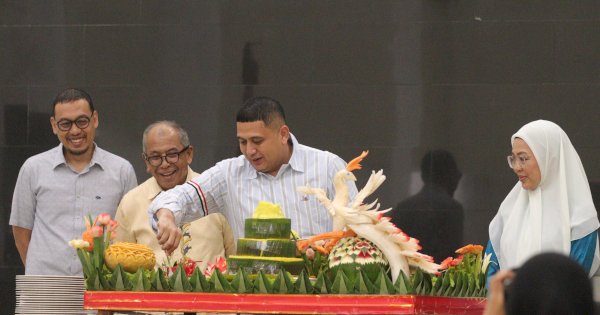 Fathur Rahim Hadiri Syukuran HUT ke-418 Kota Makassar