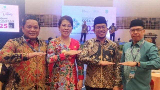 Fathur Rahim Wakili Wali Kota pada Konferensi Kota Toleran