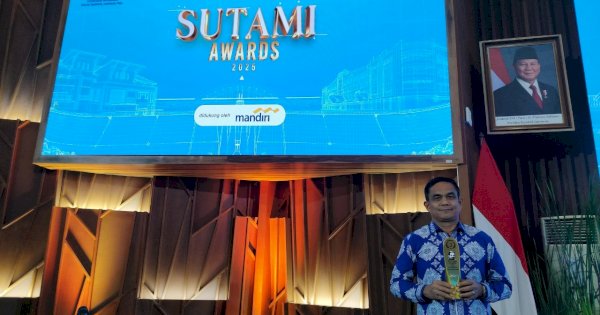Wabup Pinrang Terima Sutami Award: Infrastruktur untuk Kesejahteraan Masyarakat