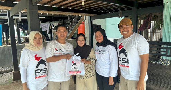 Tebar Kebaikan, PSI Sulsel Konsisten Keliling Daerah Berbagi Jumat Berkah