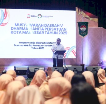 Munafri &ndash; Aliyah Motivasi Keluarga Dharma Wanita, Bangun Kepercayaan, Jaga Komunikasi, Kuatkan Keluarga