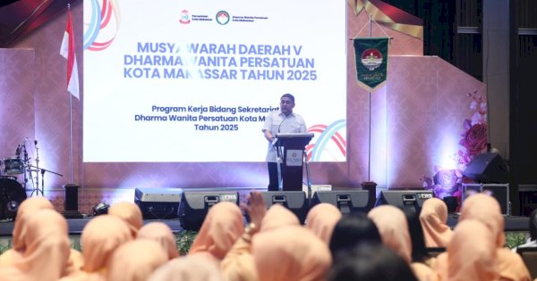 Munafri – Aliyah Motivasi Keluarga Dharma Wanita, Bangun Kepercayaan, Jaga Komunikasi, Kuatkan Keluarga