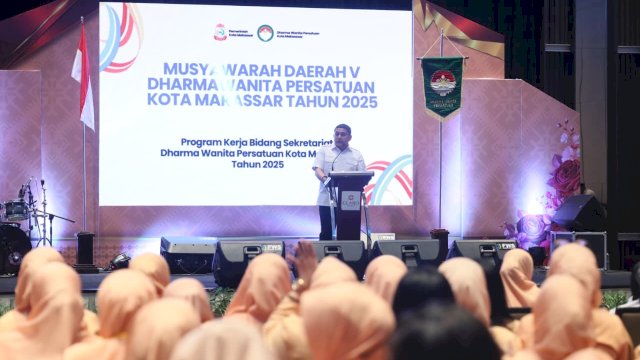 Munafri &ndash; Aliyah Motivasi Keluarga Dharma Wanita, Bangun Kepercayaan, Jaga Komunikasi, Kuatkan Keluarga