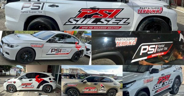 Branding PSI di Mana-mana, Animo Warga Sulsel Sambut Rakernas Menguat