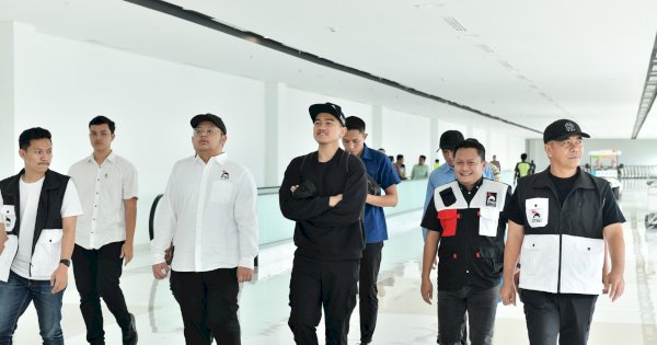 Kaesang Pangarep Tiba, Makassar Langsung Berubah Merah Putih PSI