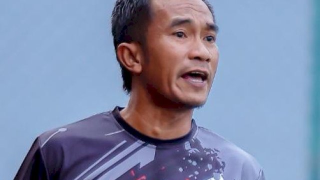 Pelatih Gasta Takalar U13, Muhammad Ichsan Ismail atau Coach Sibali
