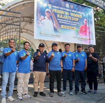 Turnamen Tenis Kajati Cup Dibuka, Pemkot Makassar Apresiasi Semangat Sportivitas