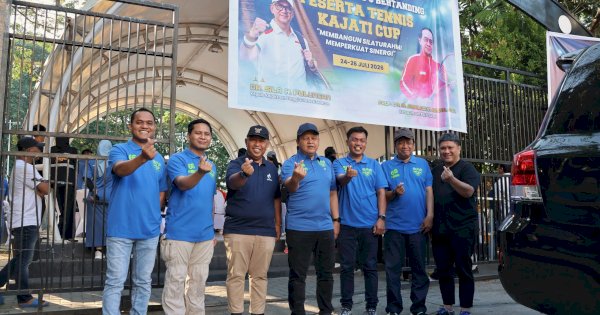 Turnamen Tenis Kajati Cup Dibuka, Pemkot Makassar Apresiasi Semangat Sportivitas