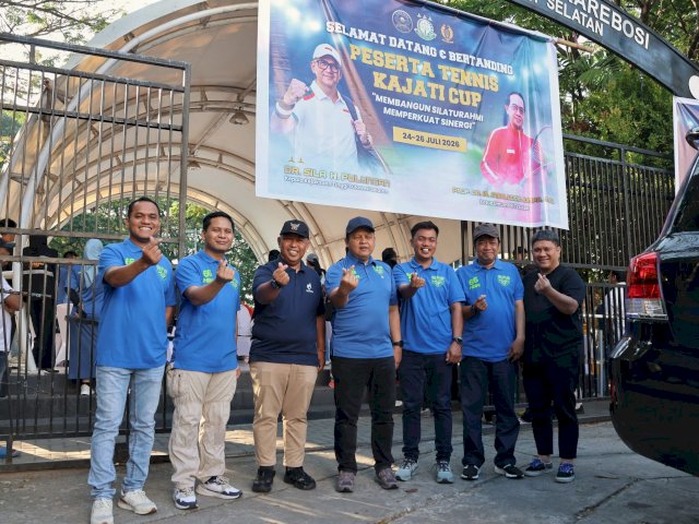 Turnamen Tenis Kajati Cup Dibuka, Pemkot Makassar Apresiasi Semangat Sportivitas