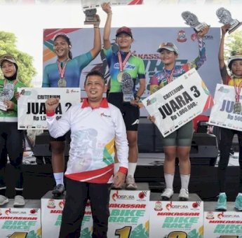 Dispora Makassar Perkuat Ekosistem Olahraga dengan Makassar Bike Race 2026