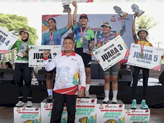 Dispora Makassar Perkuat Ekosistem Olahraga dengan Makassar Bike Race 2026